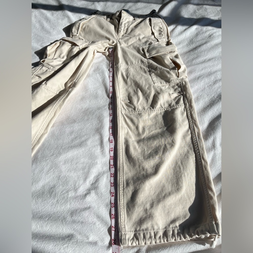 Aritzia TNA‎ Supply Cargo Pant Sz 00 in Light Birch Gorpcore Utility Streetwear - Picture 10 of 15